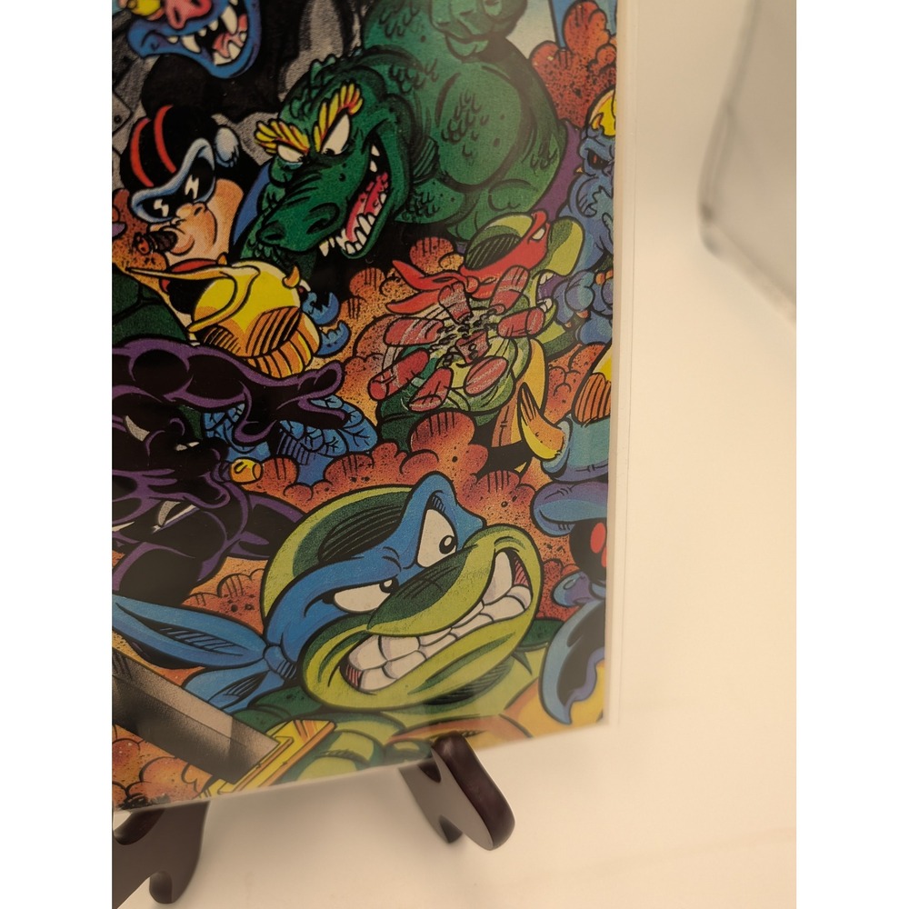 Teenage Mutant Ninja Turtles Adventures 13 Archie Newsstand 1990 - Picture 4 of 6